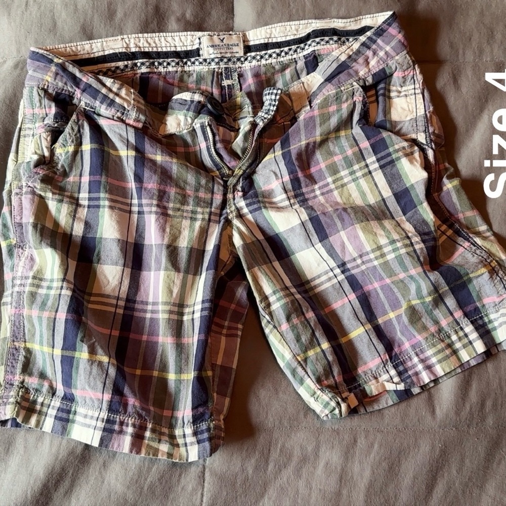 Plaid Y2K Shorts